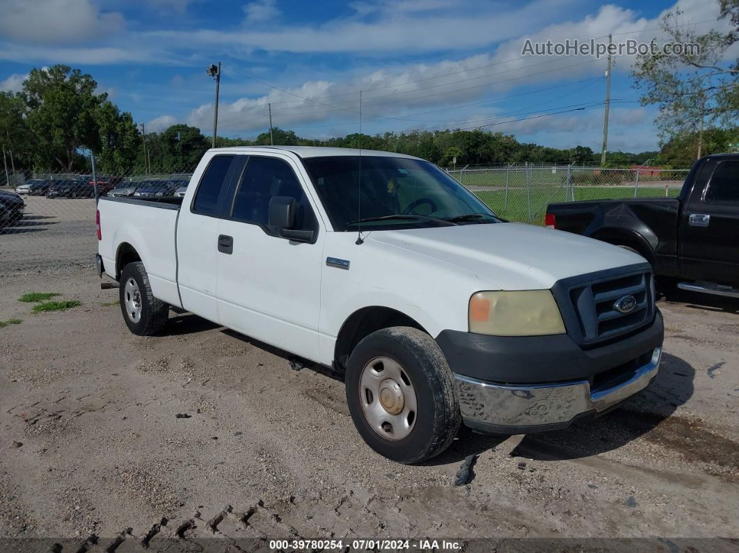 2005 Ford F-150 Stx/xl/xlt White vin: 1FTRX12W35NB44274