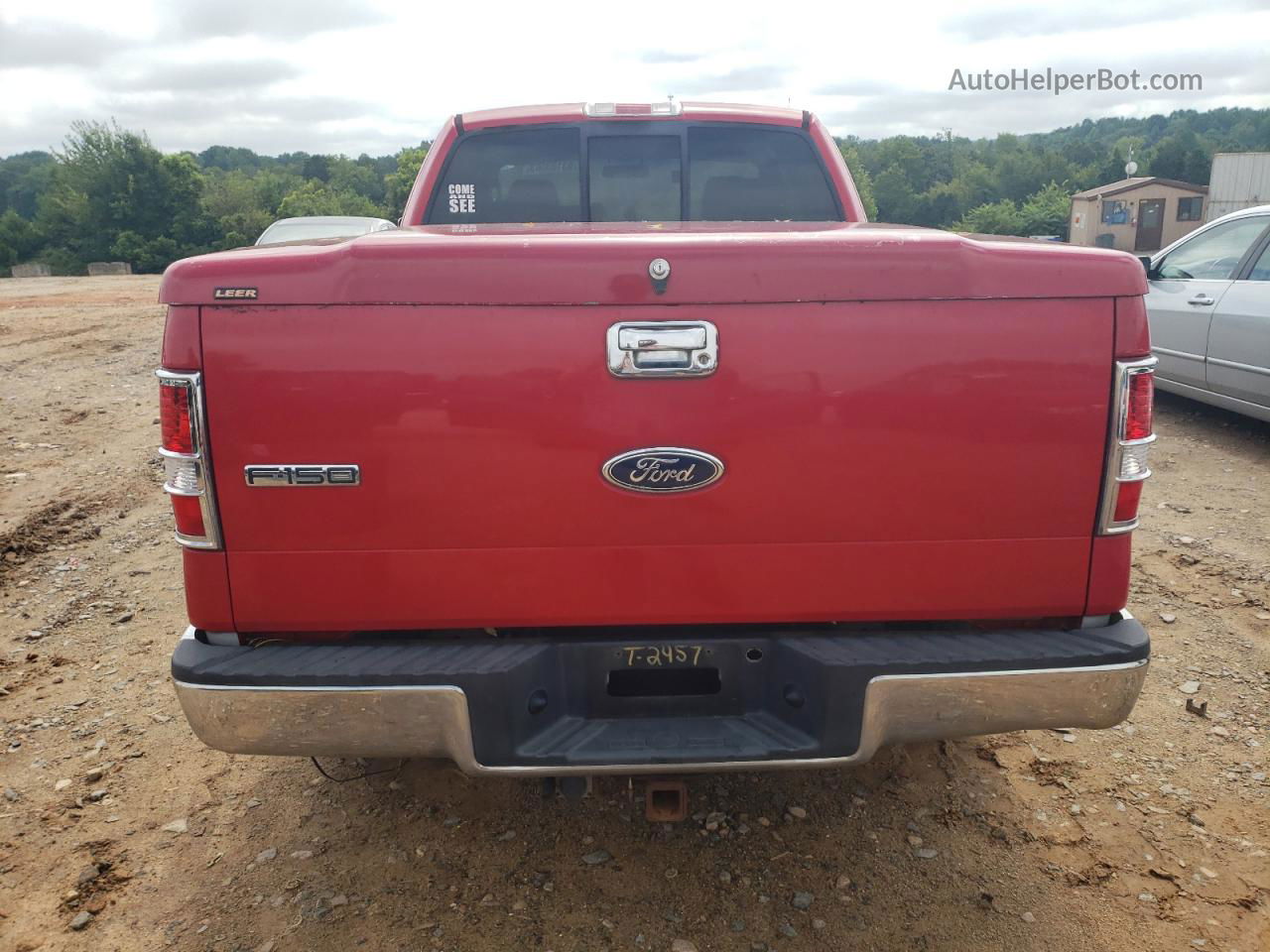 2004 Ford F150  Red vin: 1FTRX12W44NC37903