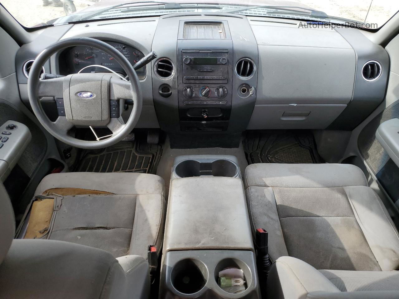 2004 Ford F150  Бордовый vin: 1FTRX12W54NA62612