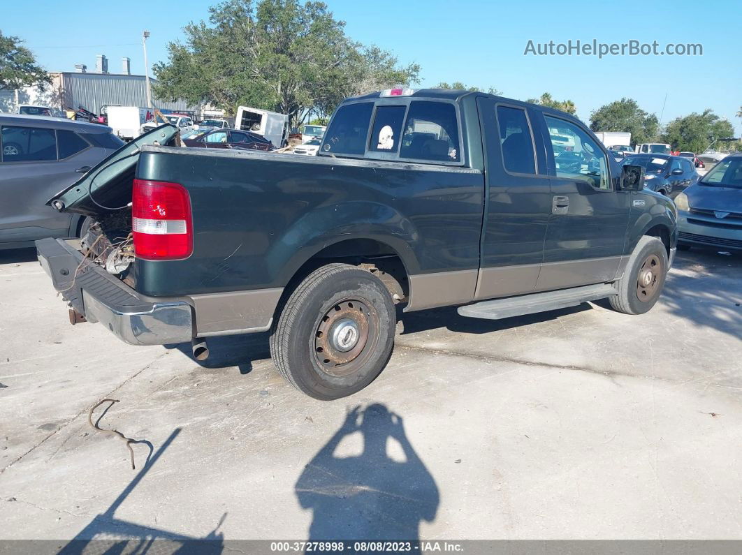 2004 Ford F-150 Stx/xlt/xl Зеленый vin: 1FTRX12W54NB24686