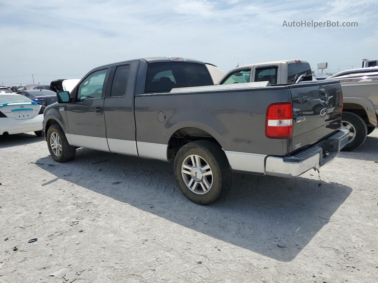 2004 Ford F150  Серый vin: 1FTRX12W74FA06150