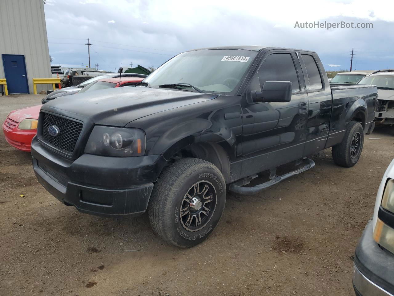 2004 Ford F150  Черный vin: 1FTRX12W84NB89421