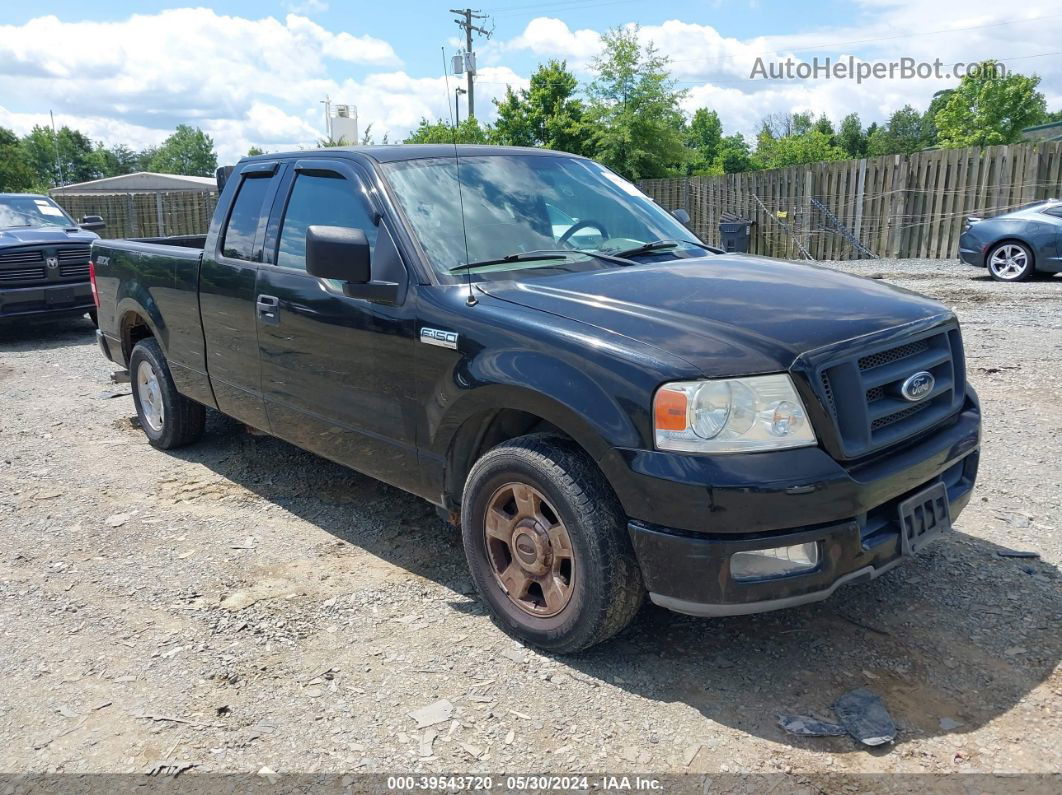 2004 Ford F-150 Stx/xl/xlt Black vin: 1FTRX12W84NC02913