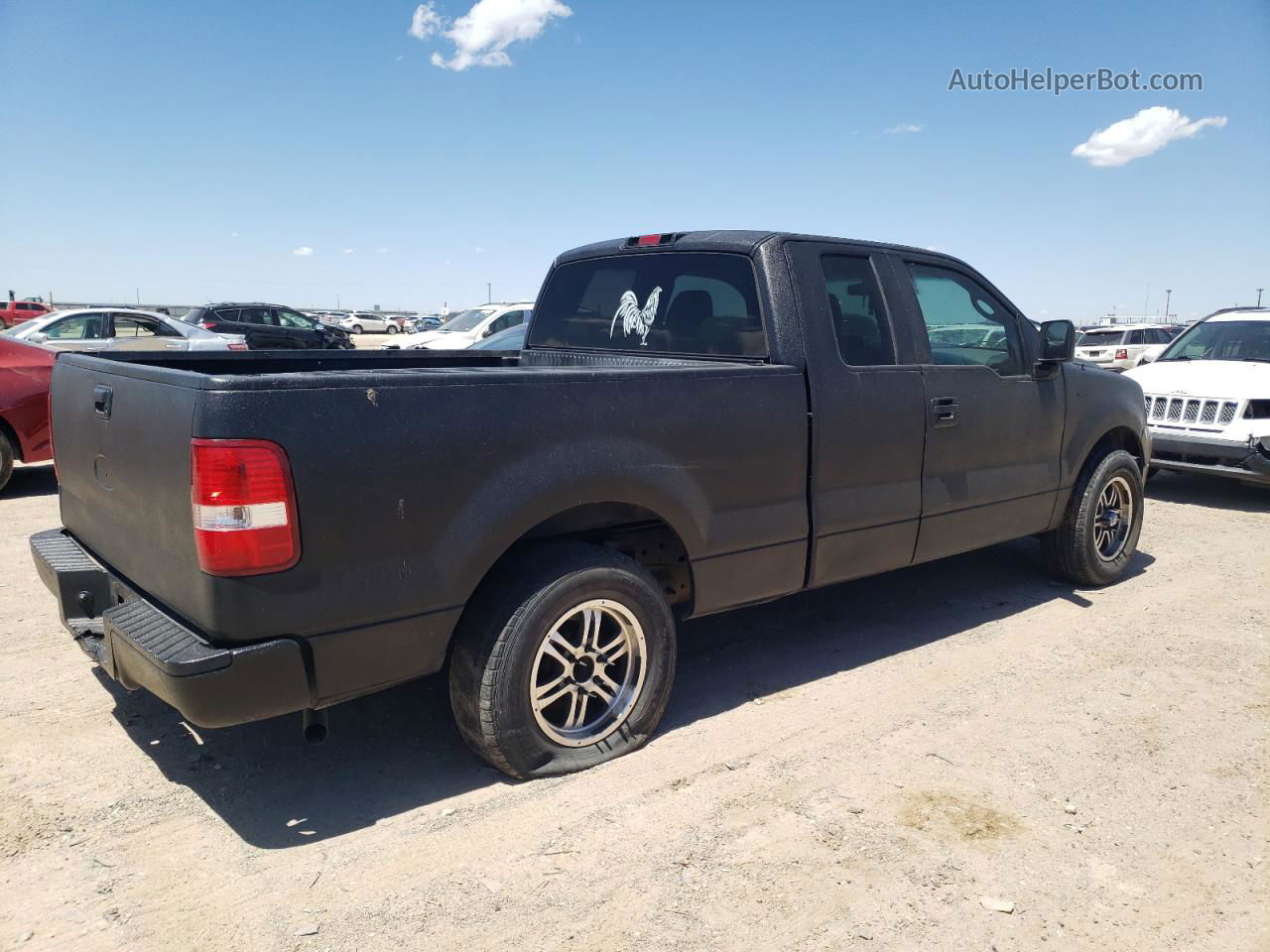 2005 Ford F150  Black vin: 1FTRX12W85FA98886