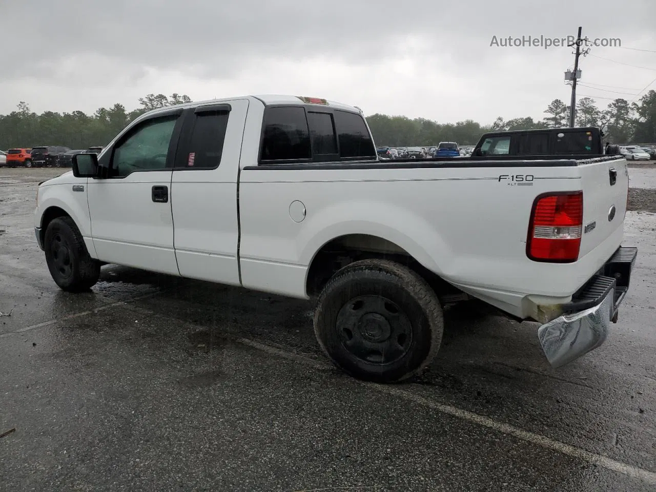 2004 Ford F150  White vin: 1FTRX12W94NA60958