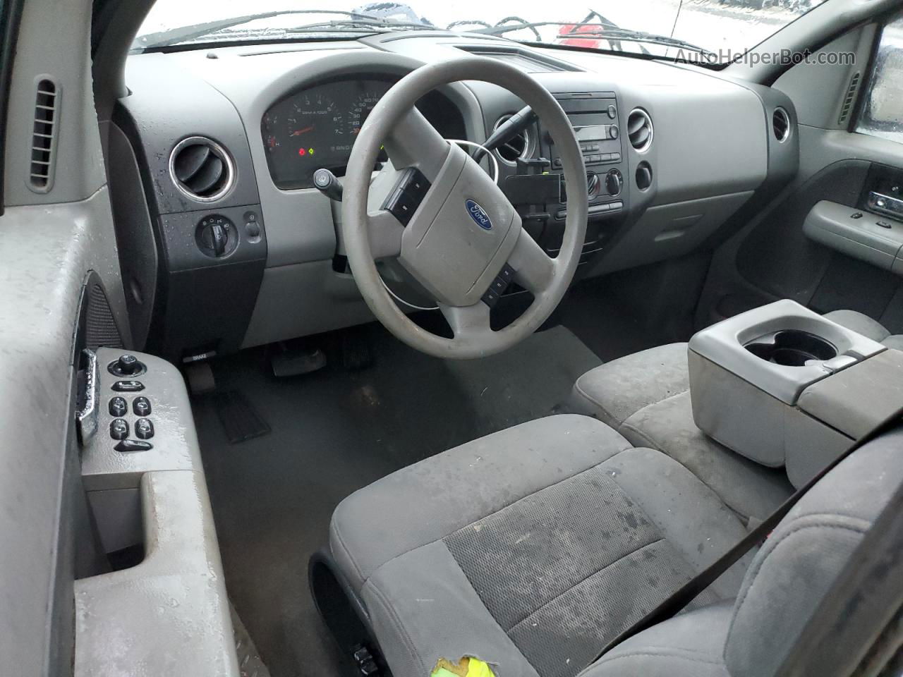 2004 Ford F150  Белый vin: 1FTRX12W94NA60958