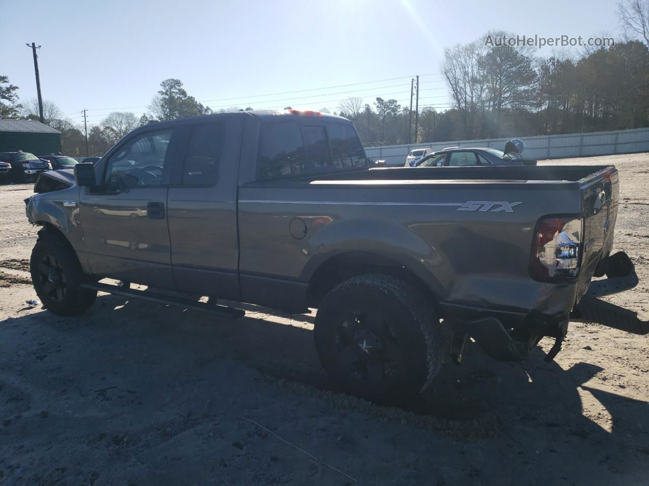 2004 Ford F150  Gray vin: 1FTRX12WX4KD95342