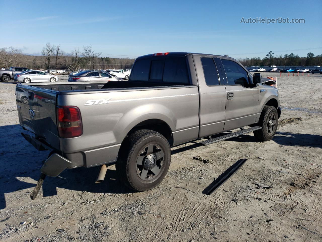 2004 Ford F150  Gray vin: 1FTRX12WX4KD95342