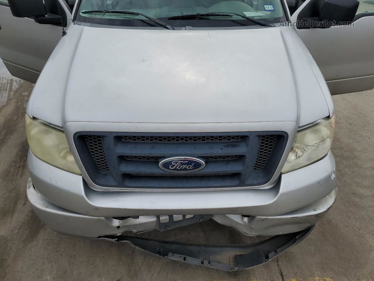 2004 Ford F150  Серебряный vin: 1FTRX12WX4NC27327