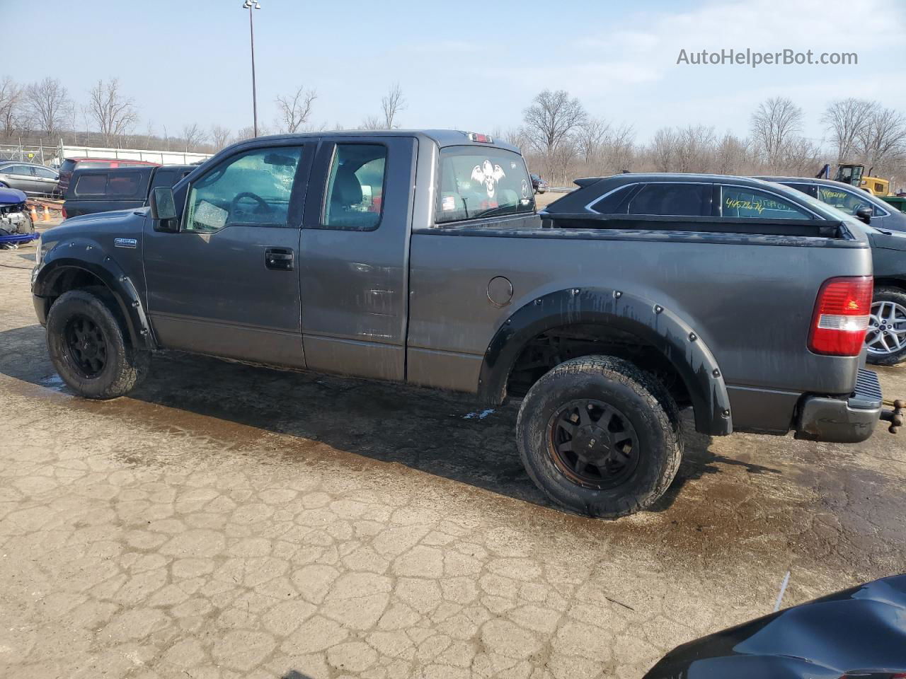 2005 Ford F150  Gray vin: 1FTRX14W15FA20835