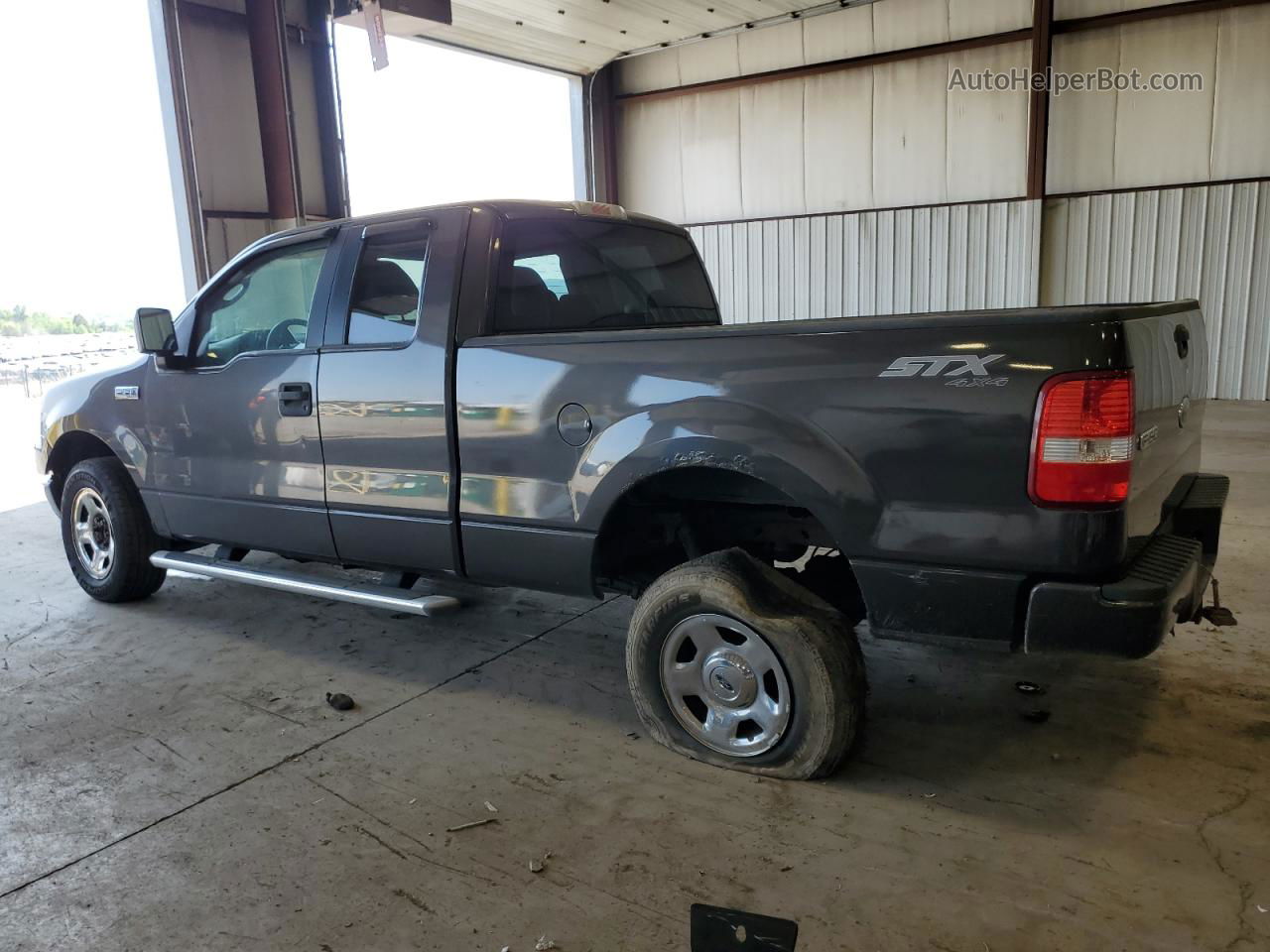 2005 Ford F150  Gray vin: 1FTRX14W15FA62454