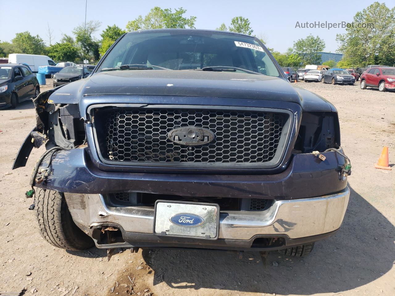 2005 Ford F150  Gray vin: 1FTRX14W15NA68941