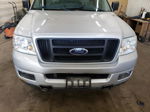 2005 Ford F150  Silver vin: 1FTRX14W25NA48794