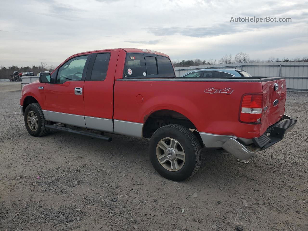 2005 Ford F150  Red vin: 1FTRX14W25NA53493