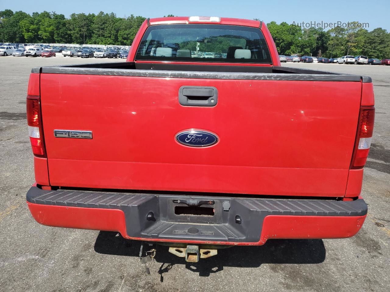 2005 Ford F150  Red vin: 1FTRX14W25NB52007