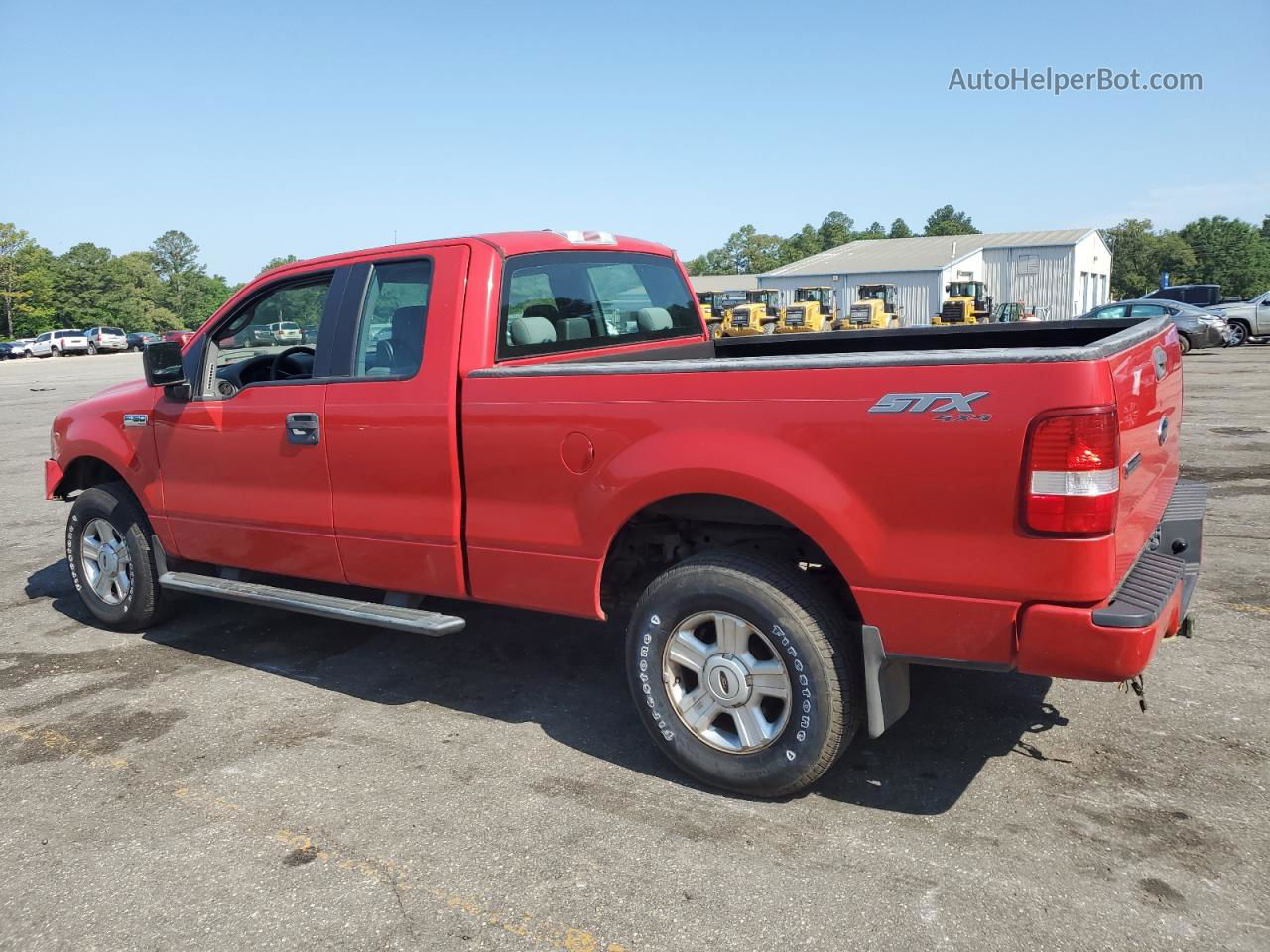 2005 Ford F150  Красный vin: 1FTRX14W25NB52007