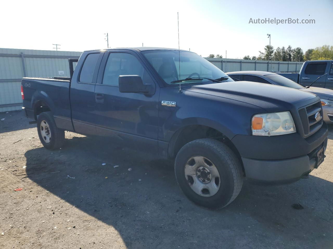 2005 Ford F150  Blue vin: 1FTRX14W45NB66832