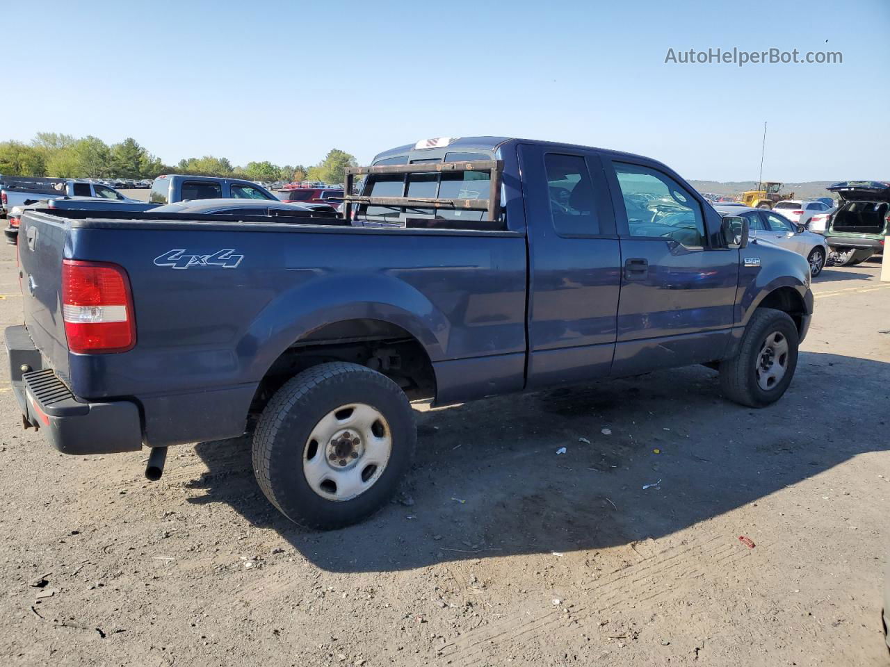 2005 Ford F150  Blue vin: 1FTRX14W45NB66832