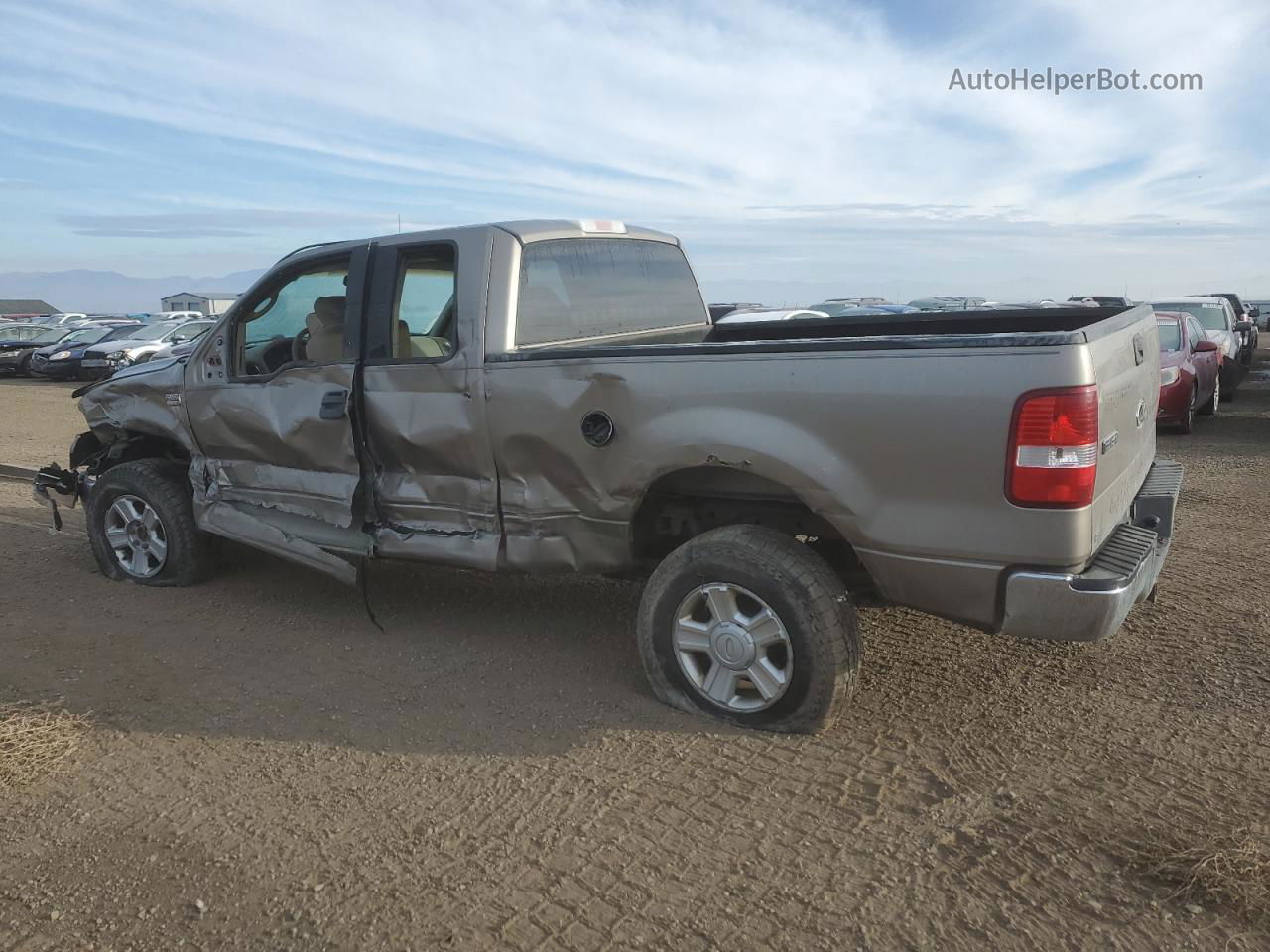 2004 Ford F150  Brown vin: 1FTRX14W54NB59354