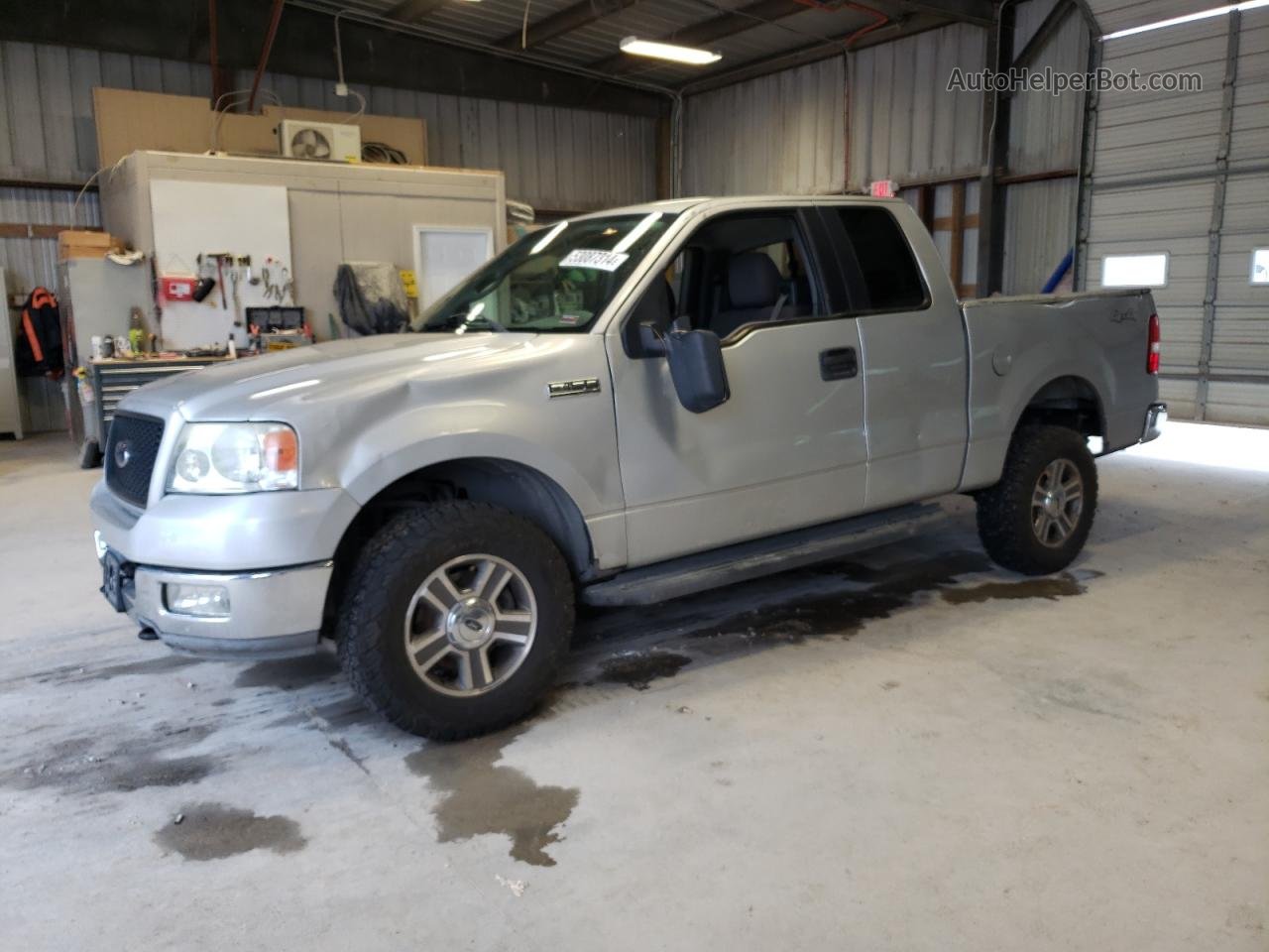 2005 Ford F150  Silver vin: 1FTRX14W65FA13170