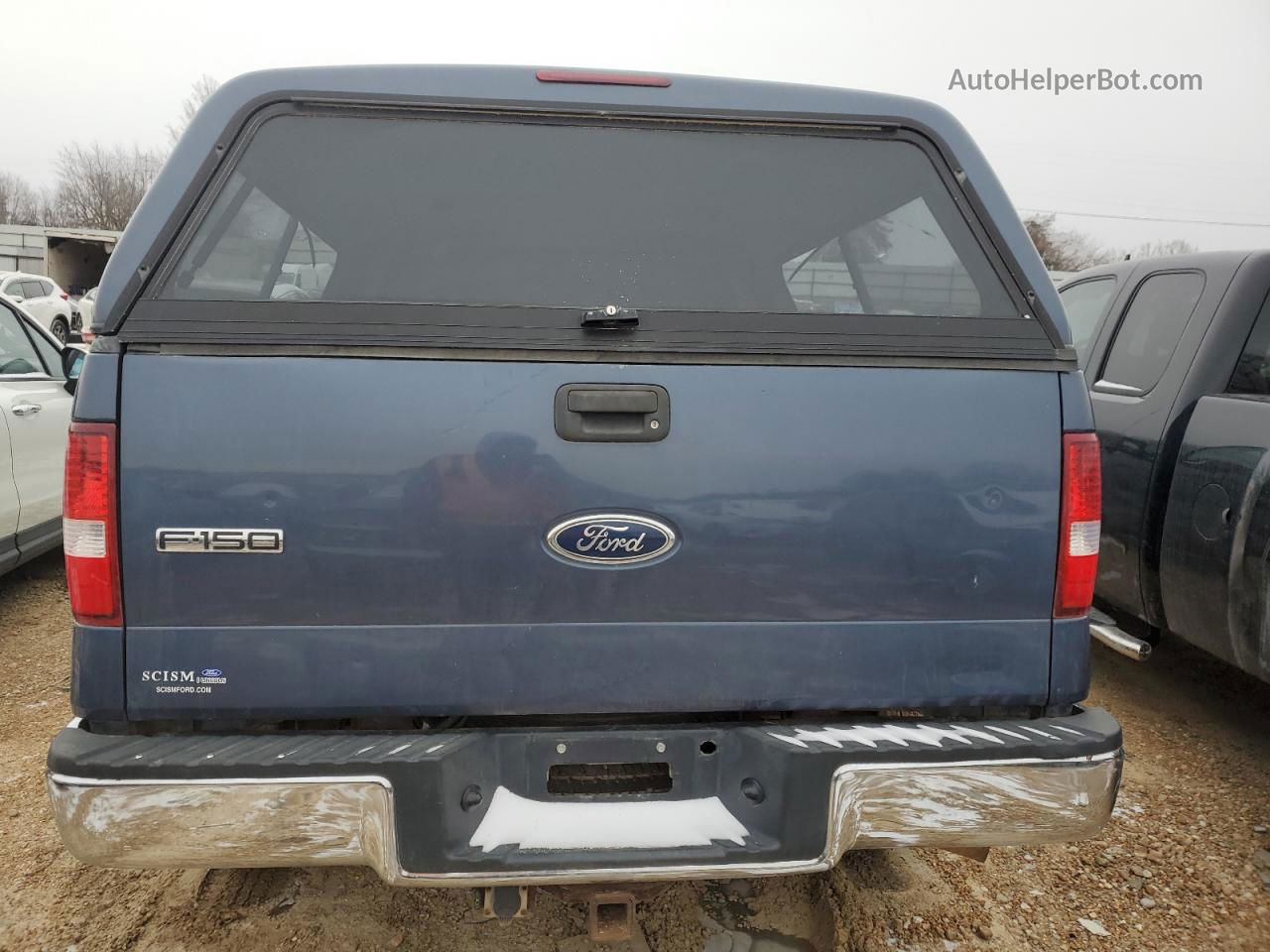 2005 Ford F150  Синий vin: 1FTRX14WX5NA31872