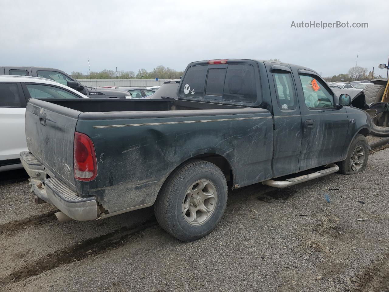 2003 Ford F150  Зеленый vin: 1FTRX17203NA40876