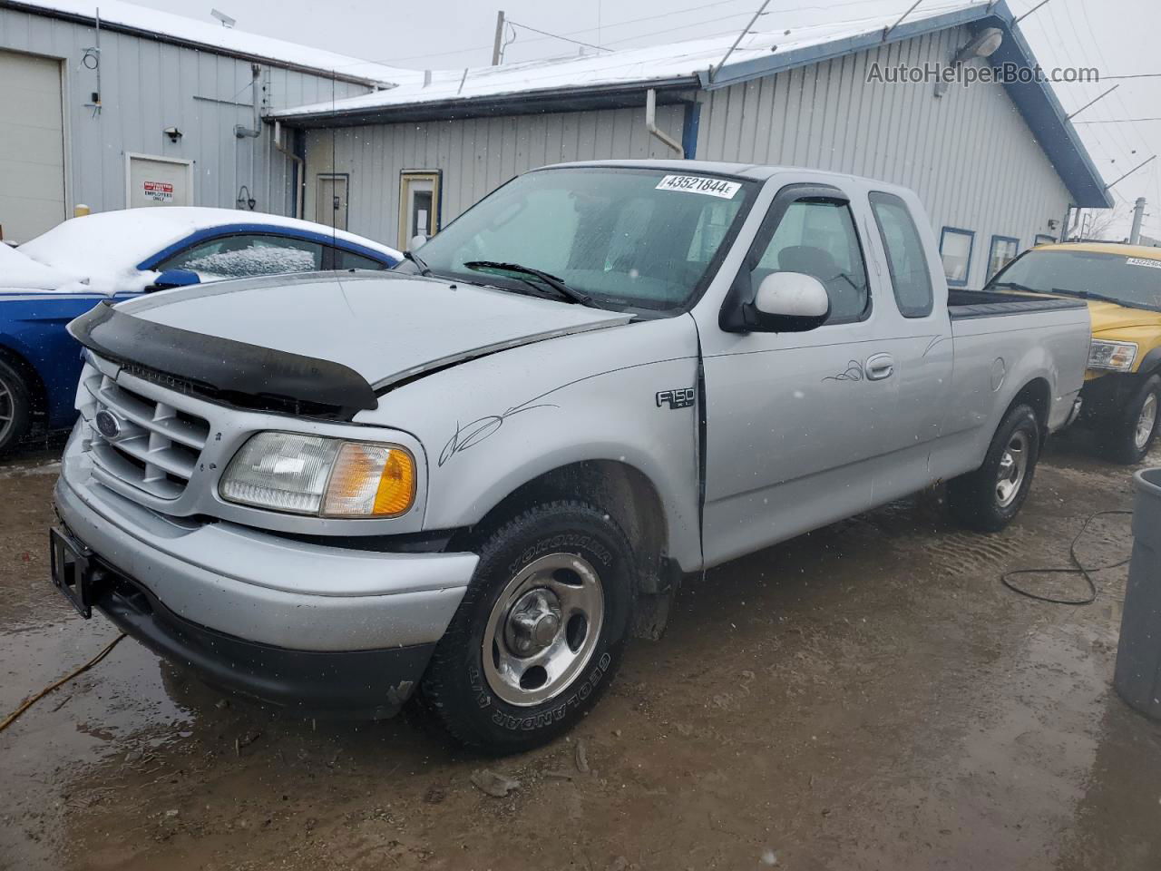 2003 Ford F150  Silver vin: 1FTRX17223KA28326