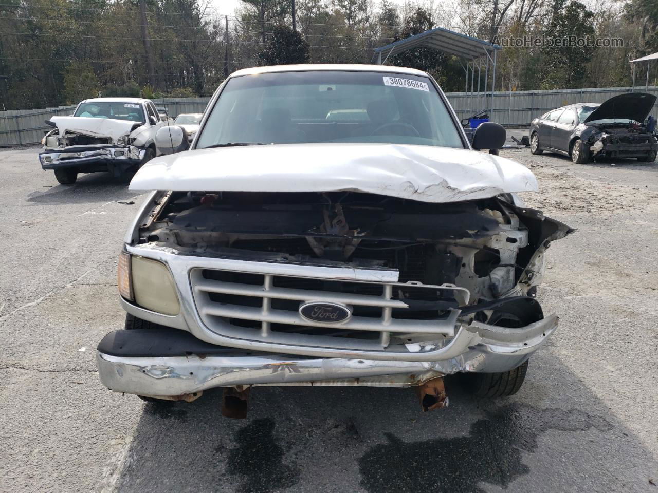 2003 Ford F150  White vin: 1FTRX17233NA09265