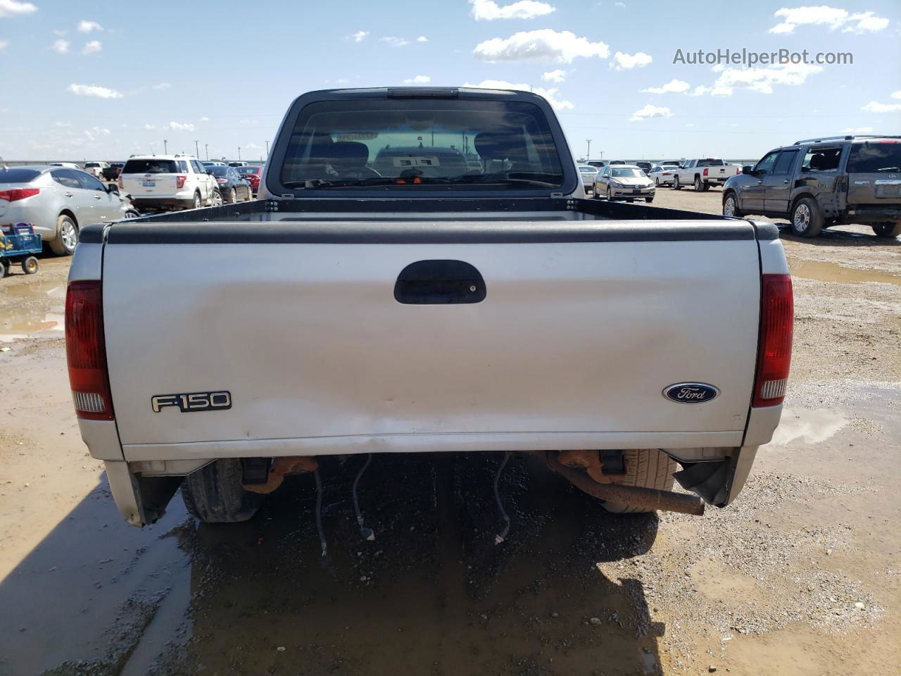 2003 Ford F150  Silver vin: 1FTRX17233NB66052