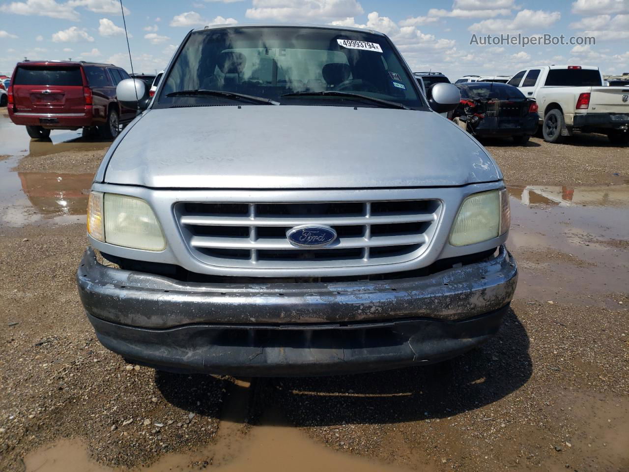 2003 Ford F150  Серебряный vin: 1FTRX17233NB66052