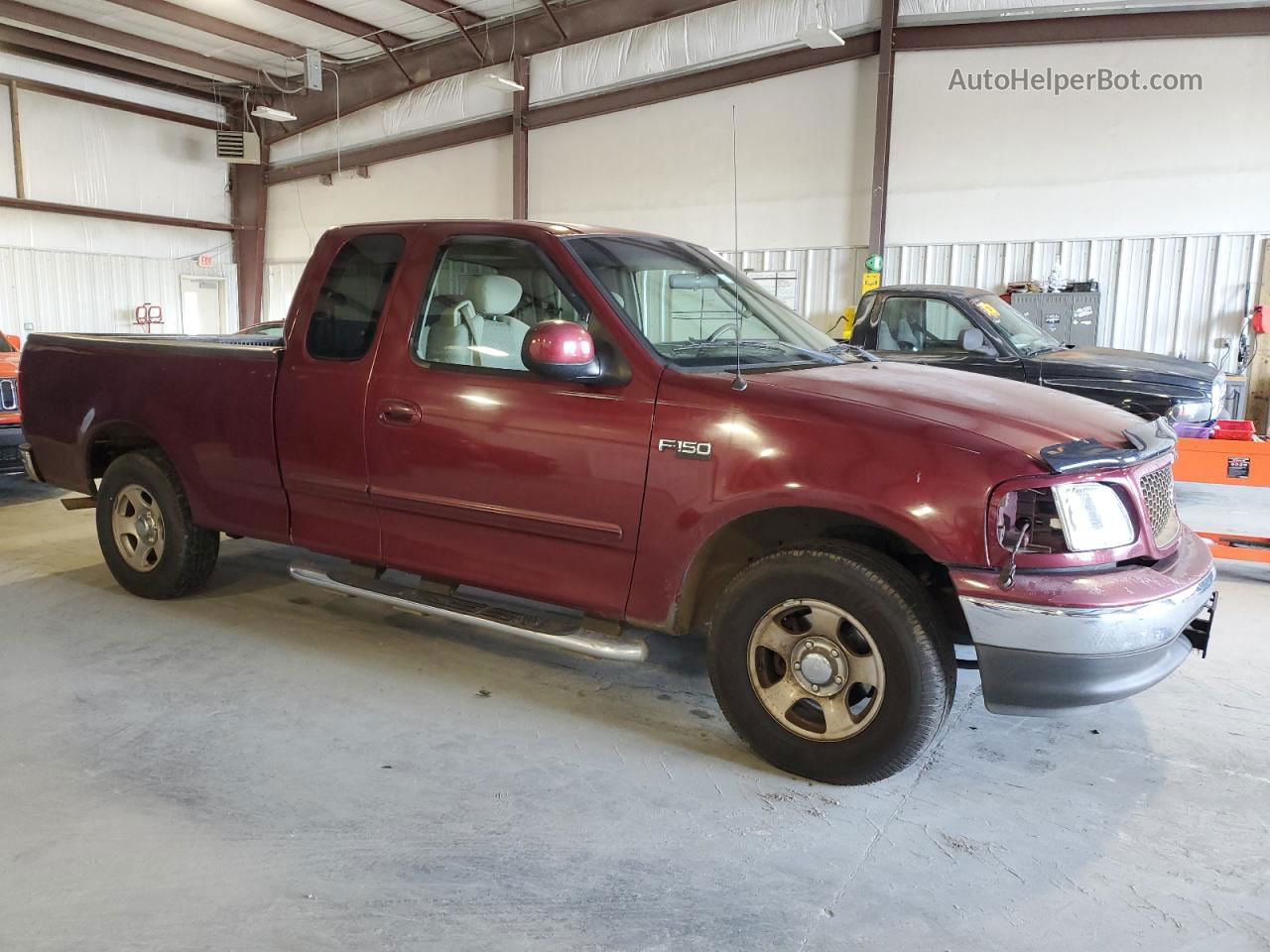 2003 Ford F150  Burgundy vin: 1FTRX17253NA02785