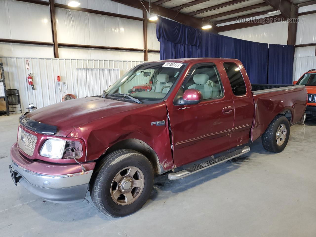 2003 Ford F150  Бордовый vin: 1FTRX17253NA02785