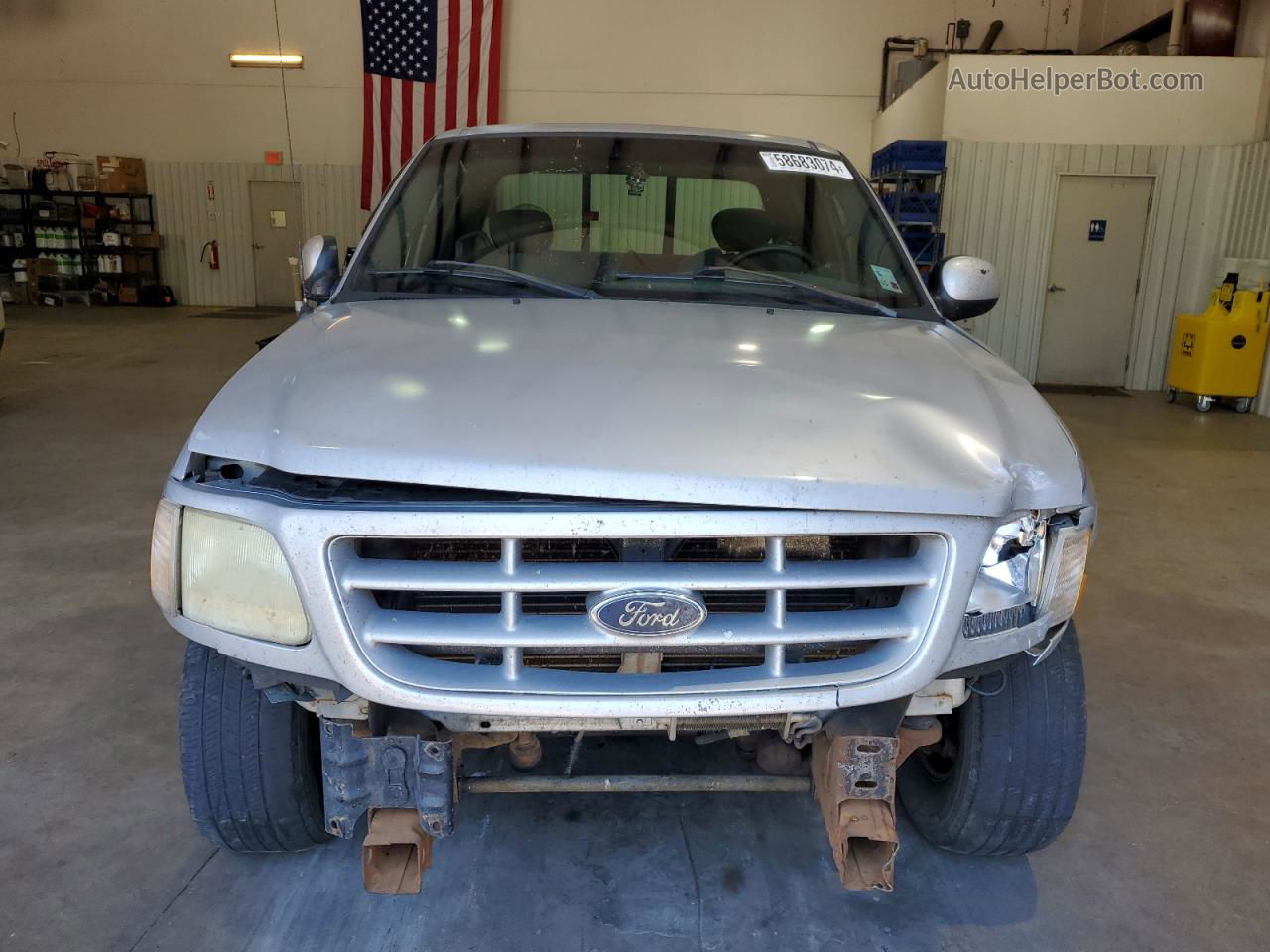 2003 Ford F150  Silver vin: 1FTRX17263NB58169