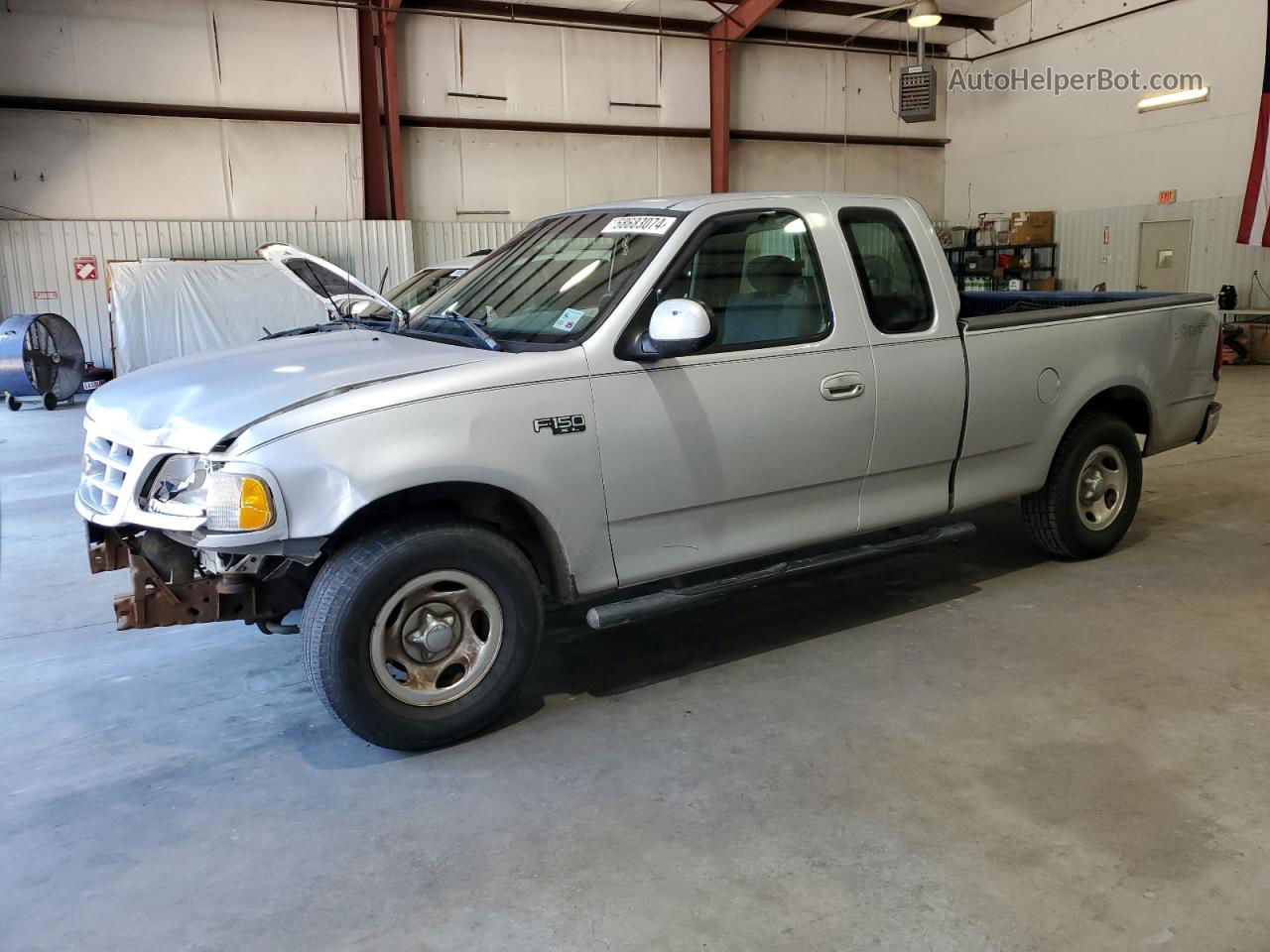 2003 Ford F150  Silver vin: 1FTRX17263NB58169