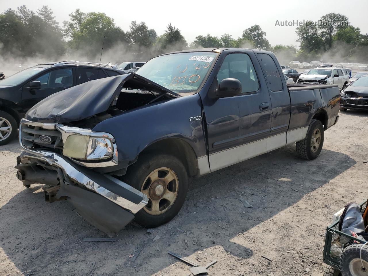 2003 Ford F150  Черный vin: 1FTRX17273NA53253