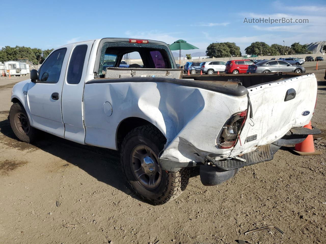 2003 Ford F150  White vin: 1FTRX17273NB10941