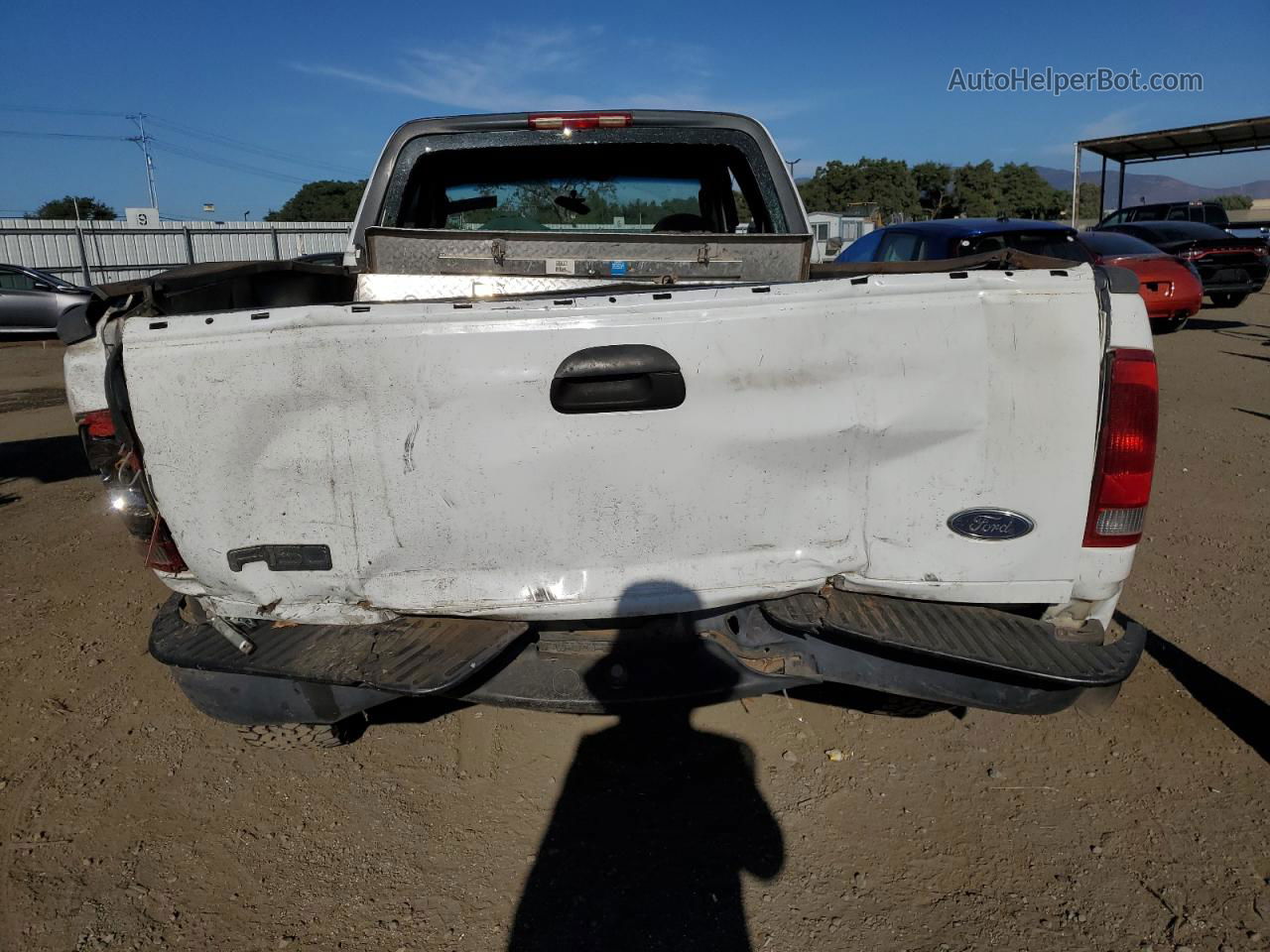 2003 Ford F150  White vin: 1FTRX17273NB10941