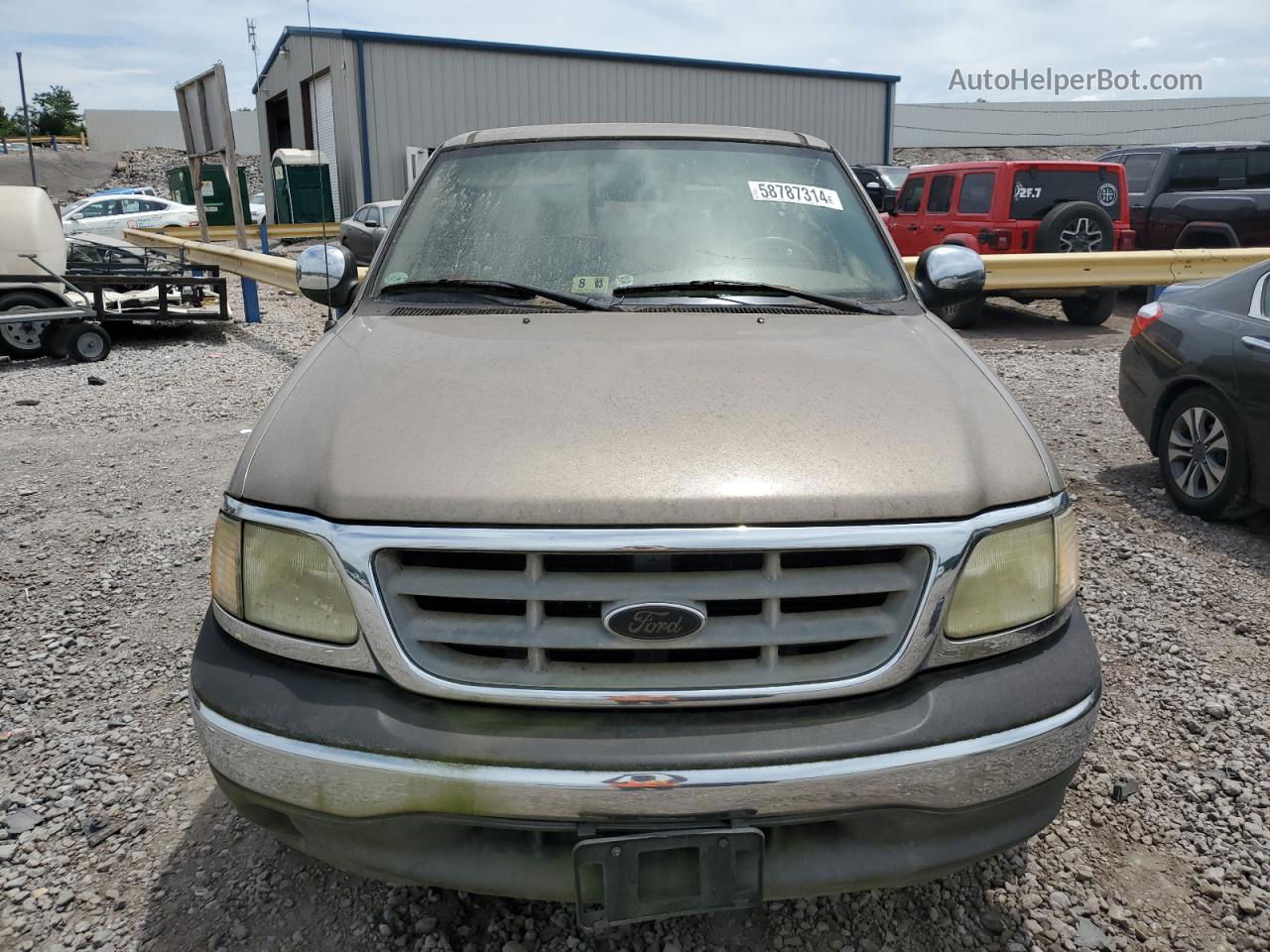 2003 Ford F150  Tan vin: 1FTRX17283NA11206