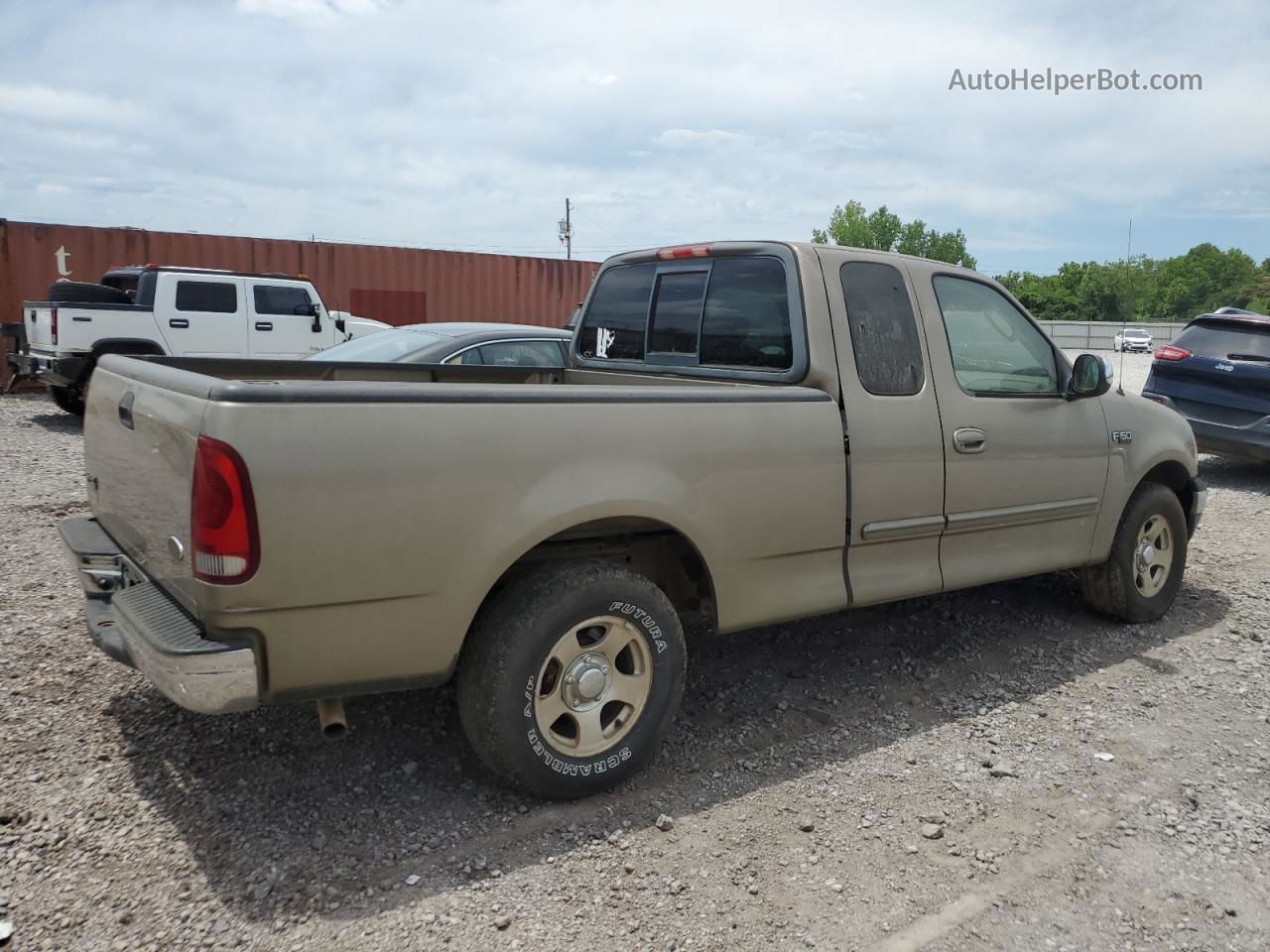 2003 Ford F150  Tan vin: 1FTRX17283NA11206