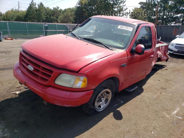 2003 Ford F150  Красный vin: 1FTRX17283NA58719