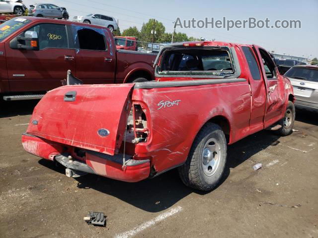 2003 Ford F150  Красный vin: 1FTRX17283NA58719