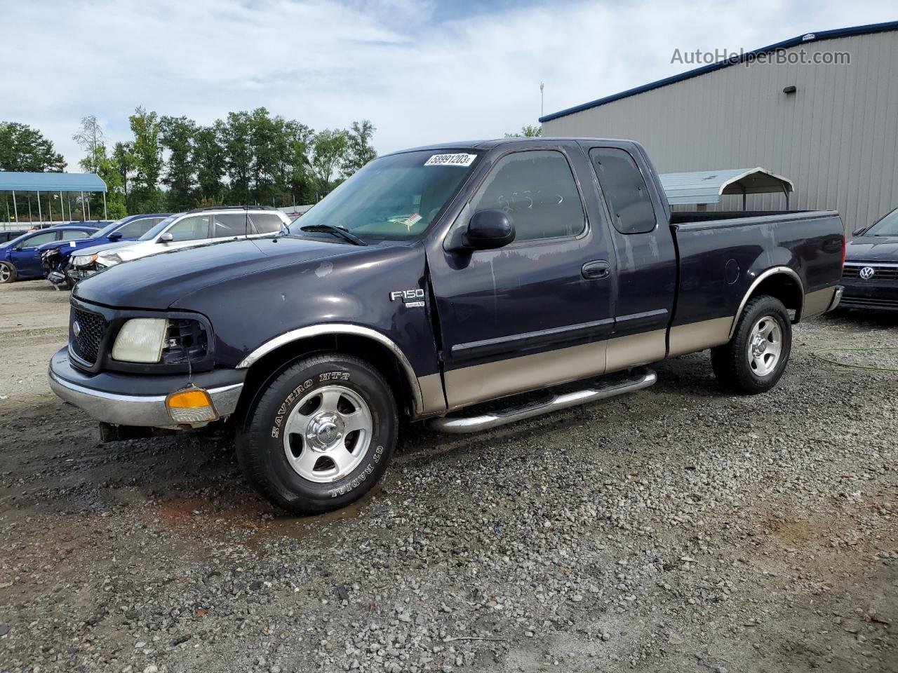 2001 Ford F150  Двухцветный vin: 1FTRX17L21NB76108