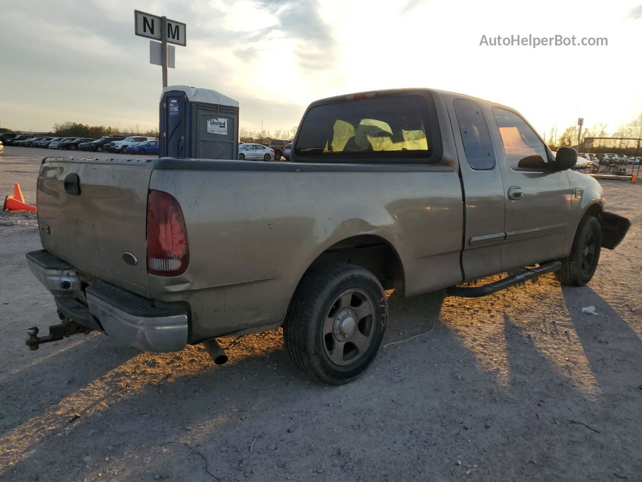 2001 Ford F150  Tan vin: 1FTRX17L61NA27362