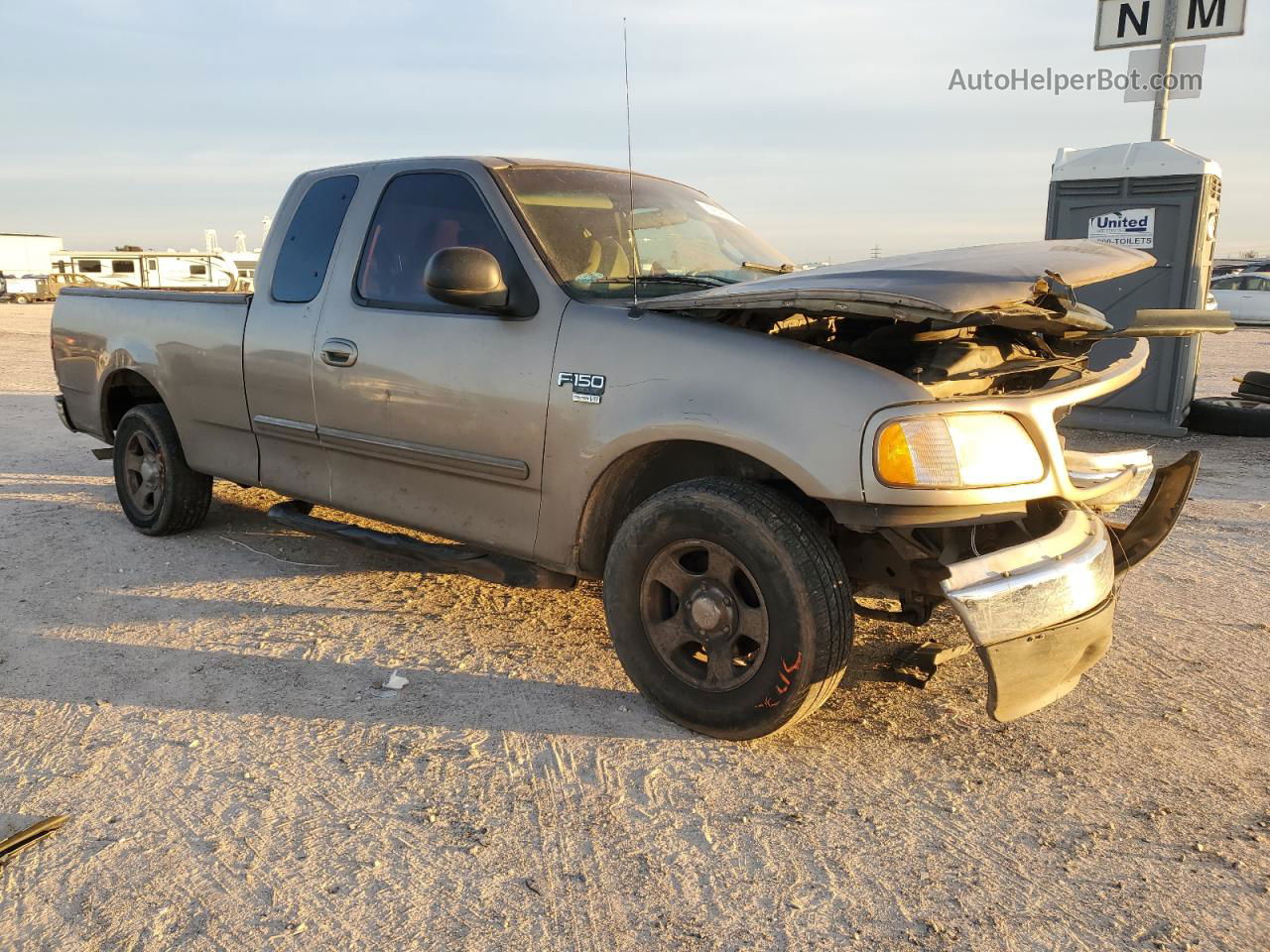 2001 Ford F150  Tan vin: 1FTRX17L61NA27362