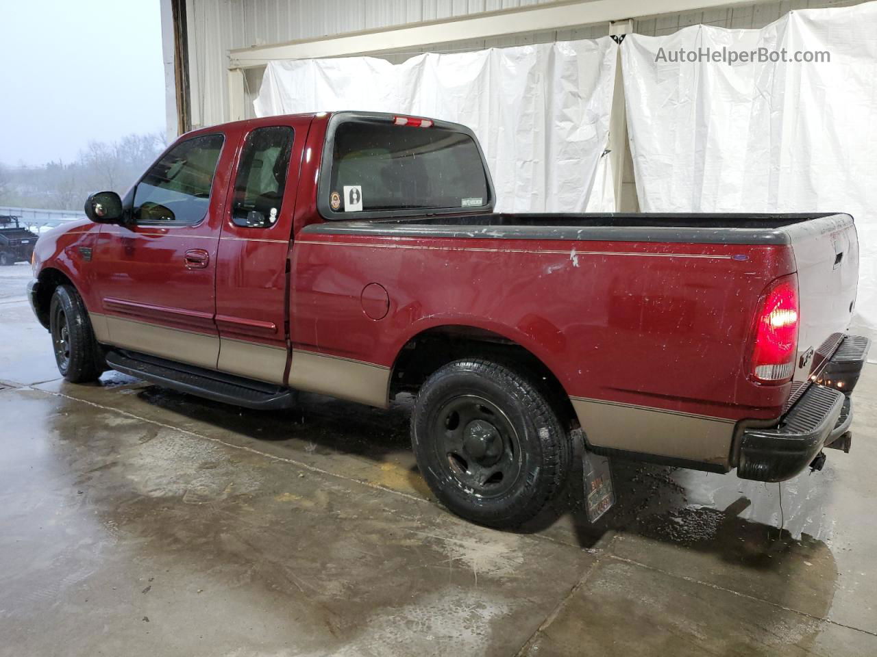 2003 Ford F150  Maroon vin: 1FTRX17L63NA20236