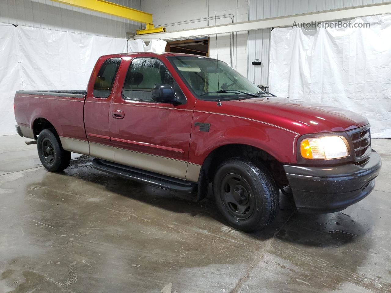 2003 Ford F150  Maroon vin: 1FTRX17L63NA20236