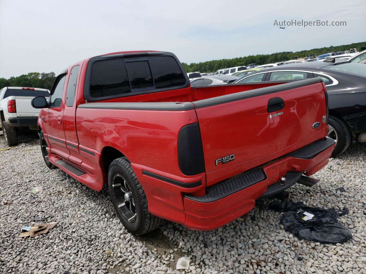 2003 Ford F150  Red vin: 1FTRX17L73NA82065