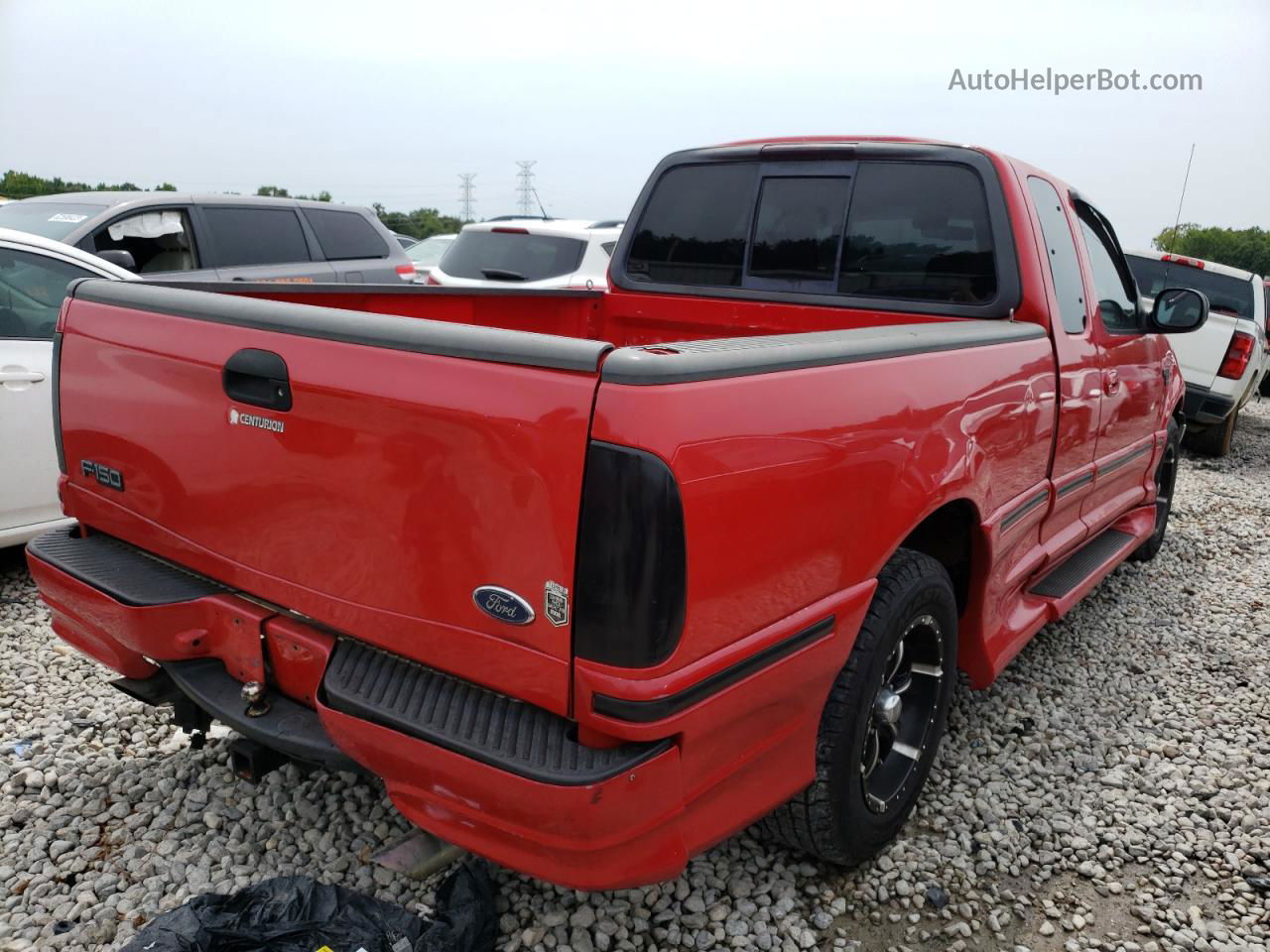 2003 Ford F150  Red vin: 1FTRX17L73NA82065