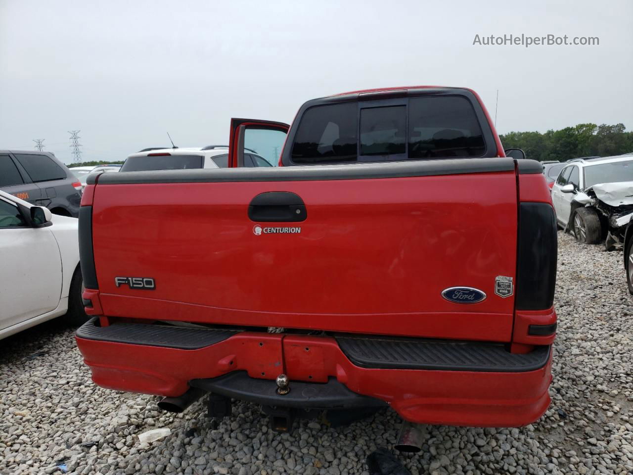 2003 Ford F150  Red vin: 1FTRX17L73NA82065