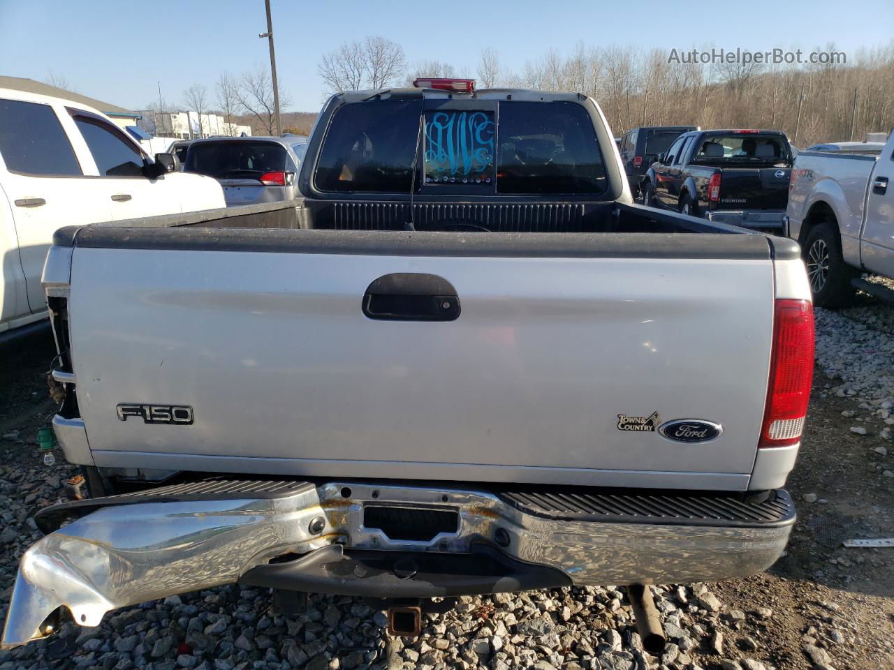 2001 Ford F150  Silver vin: 1FTRX17L91NA49601